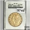 1878 $20 Gold Double Eagle ANACS-EF40