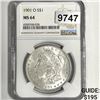 Image 1 : 1901-O Morgan Silver Dollar NGC-MS64