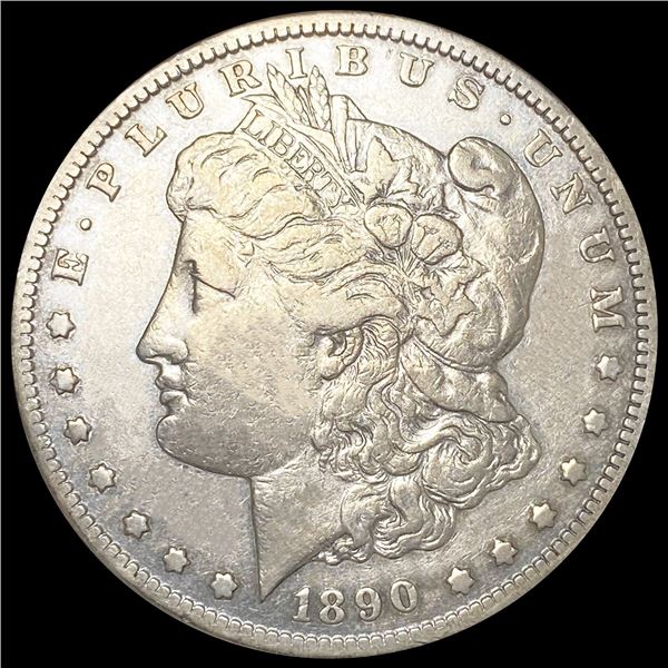 1890-CC Morgan Silver Dollar CLOSELY UNCIRCULATED