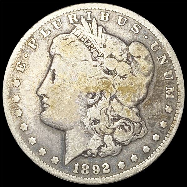 1892-CC Morgan Silver Dollar NICELY CIRCULATED