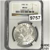 Image 1 : 1900 Morgan Silver Dollar NGC-MS62