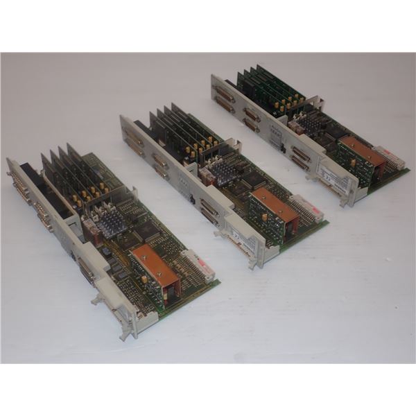 (3) Siemens # 1P 6SN1118-0DH23-0AA1 Cards