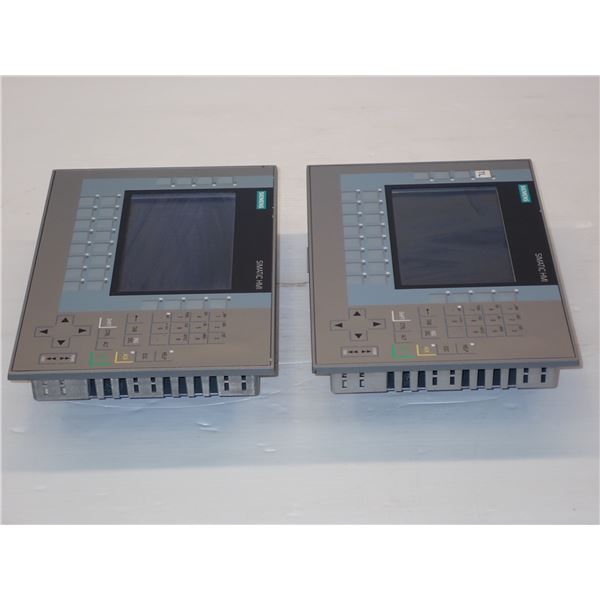 (2) Siemens # 1P 6AV2 124-1GC01-0AX0 Screens