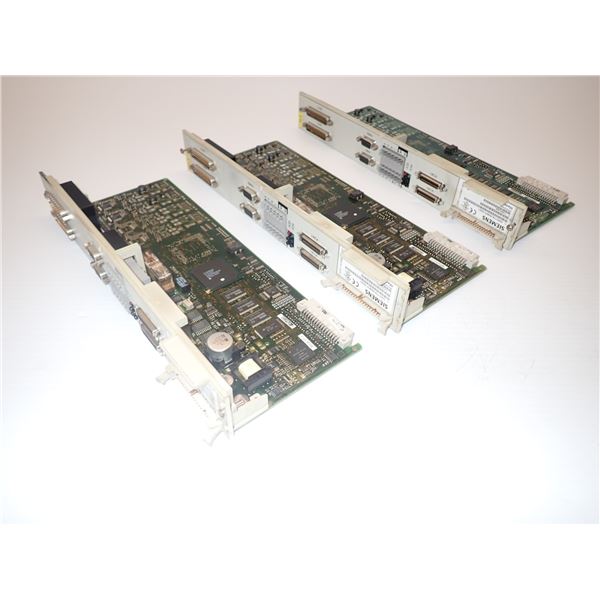 (3) Siemens # 1P 6SN1118-0DM31-0AA1 Card