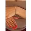 Image 1 : Natural 5.04 ctw Diamond Eternity Tennis Bracelet 18K Rose Gold - REF-398N2A