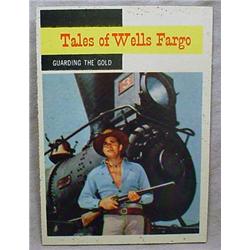1958 TOPPS GUNSMOKE NO. 63 TALES OF WELLS FARGO TR