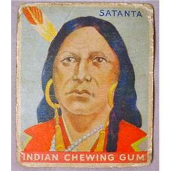 C. 1930'S GOUDEY INDIAN GUM CARD NO. 45 SATANTA KI