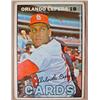 Image 1 : 1967 TOPPS ORLANDO CEPEDA NO. 20 BASEBALL CARD