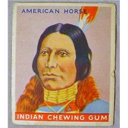 C. 1930'S GOUDEY INDIAN GUM CARD NO. 43 AMERICAN H