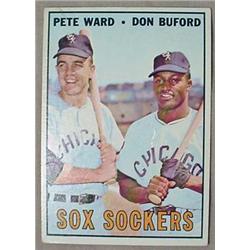 1967 TOPPS SOX SOCKERS PETE WARD DON BUFORD NO. 14