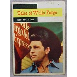 1958 TOPPS GUNSMOKE NO. 62 TALES OF WELLS FARGO TR