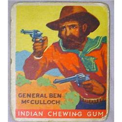 C. 1930'S GOUDEY INDIAN GUM CARD NO. 49 GEN. BEN M
