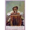 Image 1 : 1906 BLACK AMERICANA POSTCARD - I SHOULD SMILE