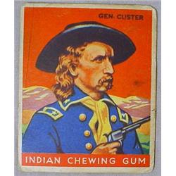 C. 1930'S GOUDEY INDIAN GUM CARD NO. 55 GENERAL CU