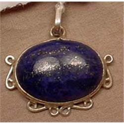 LAPIS LULIZI PENDANT