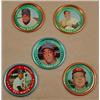 Image 1 : LOT OF 5 1971 TOPPS BASEBALL COINS - INCL. JUAN MA