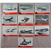 Image 1 : LOT OF 10 1956 TOPPS SPOTTER - AVIATION TRADING CA