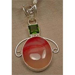 MULTI-GEMSTONE PENDANT