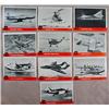 Image 1 : LOT OF 10 1956 TOPPS SPOTTER - AVIATION TRADING CA