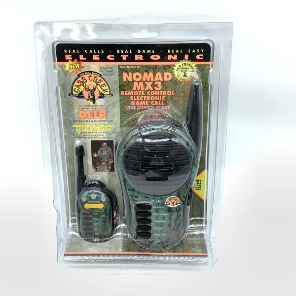 Cass Creek Nomad MX3 Remote Control Electronic Deer Call, New
