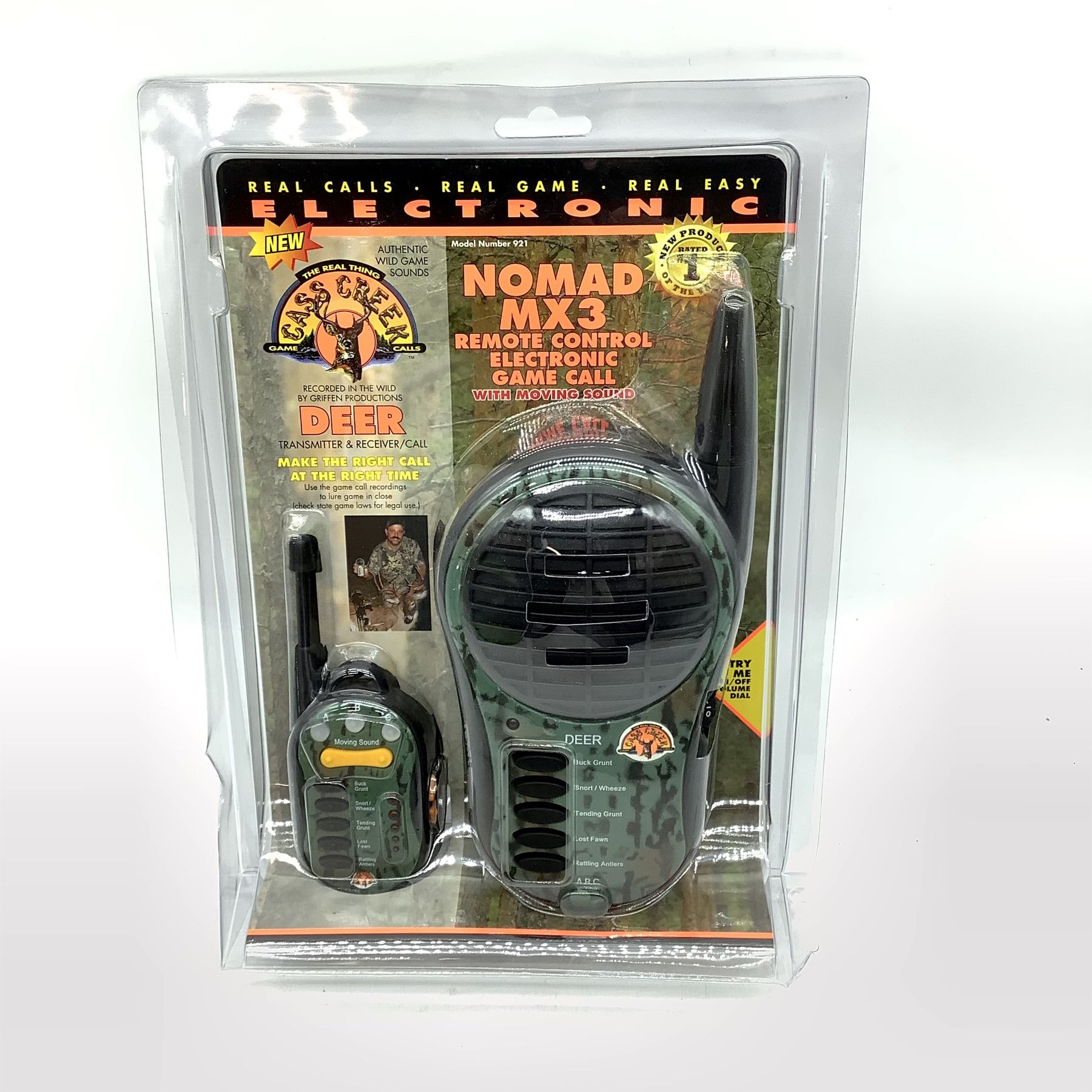 Cass Creek Nomad MX3 Remote Control Electronic Deer Call, New