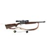 Image 1 : Browning BPR-22 Magnum Pump Action Rifle 22Mag 20" Barrel Wood Stock With Tasco 4x32 Scope