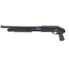 Image 2 : Canuck Pump Action 12ga Shotgun 3" Chamber 17" Barrel Black Pistol Grip, New
