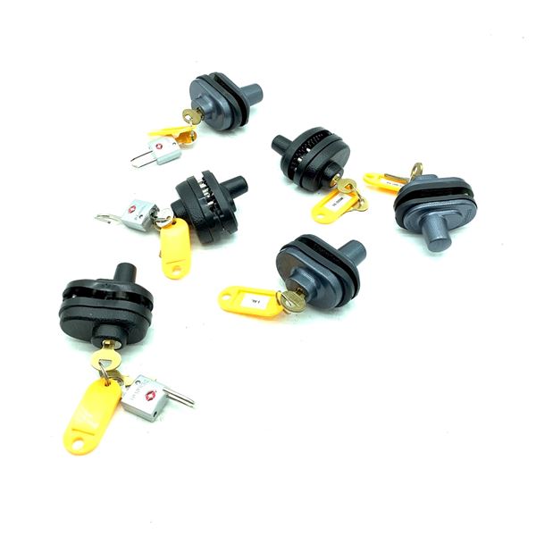 Keyed Trigger Locks X 6 And Small Locks X 3 SFRC