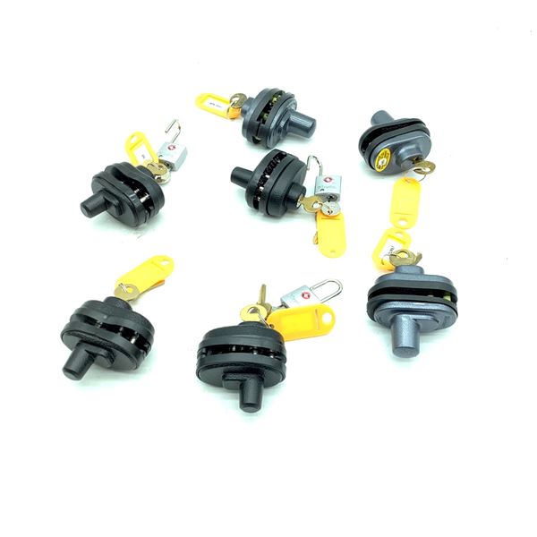 Keyed Trigger Locks X 7 And Small Locks X 3