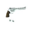 Image 1 : Rossi Stainless Revolver 22LR 6" Barrel Wood Grips, Restricted