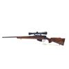 Image 2 : Sporterized Lee Enfield No1 MkIII Bolt Action Rifle 303British 22.5" Barrel Wood Stock 4X32 Scope