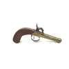 Image 1 : Antique Percussion Cap Pistol, Bronze Barrel