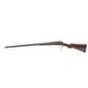 Image 2 : J. Manton And Company Damascus Steel Side By Side Shotgun 12Ga Shotgun 30" Barrels Wood Stock