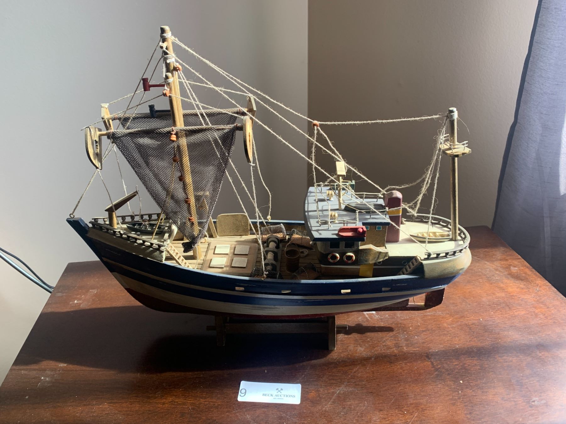 Model Fishing Boat