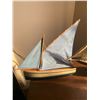 Image 3 : 2 x Model Sailboats (One w/ Broken Sail)