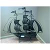 Image 1 : Rustic Metal Galleon Ship