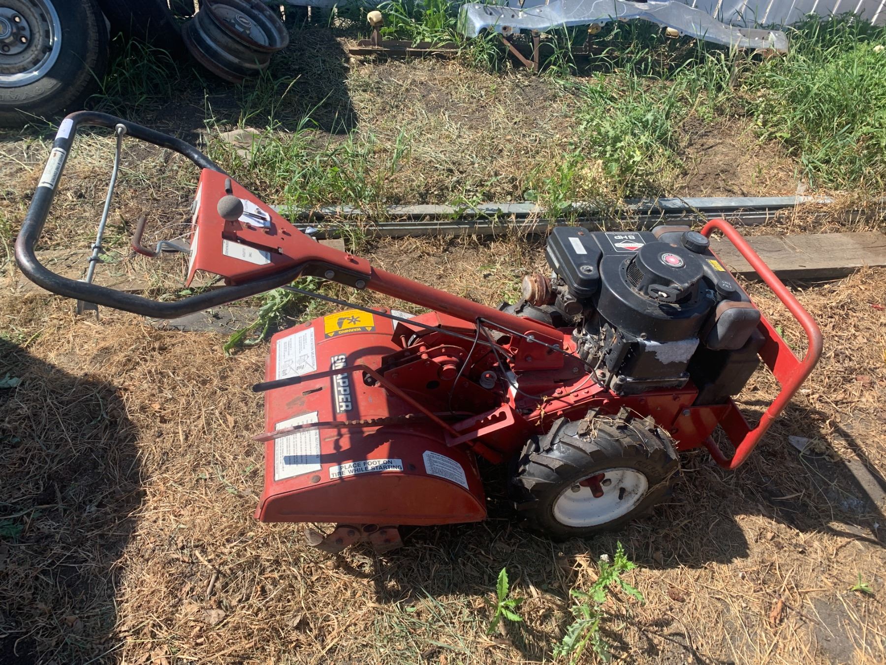 Snapper RT8 Rear Tine Rototiller Model 190702 w/ Briggs and Stratton ...