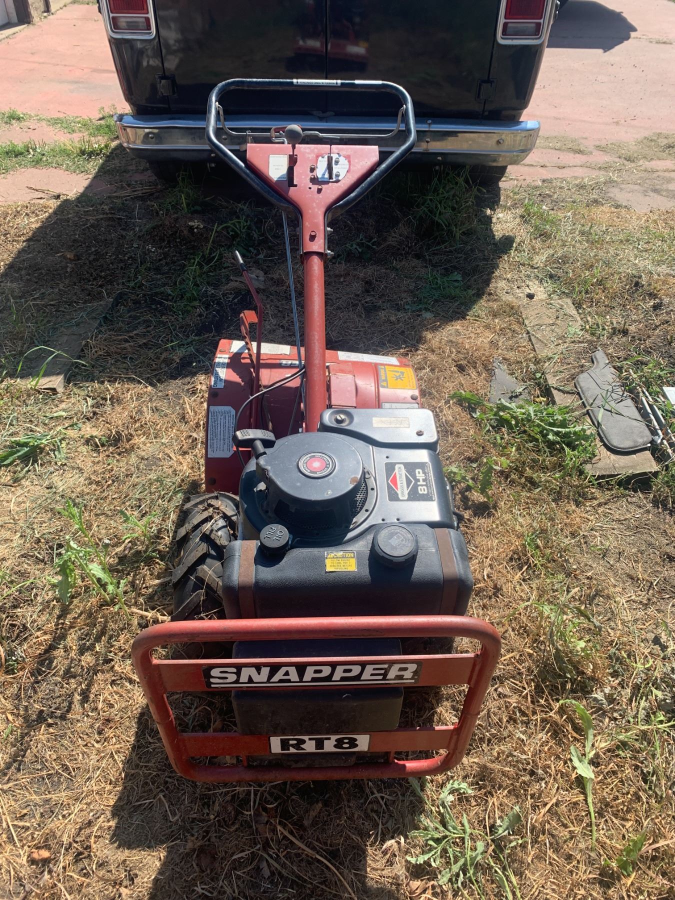 Snapper RT8 Rear Tine Rototiller Model 190702 w/ Briggs and Stratton ...