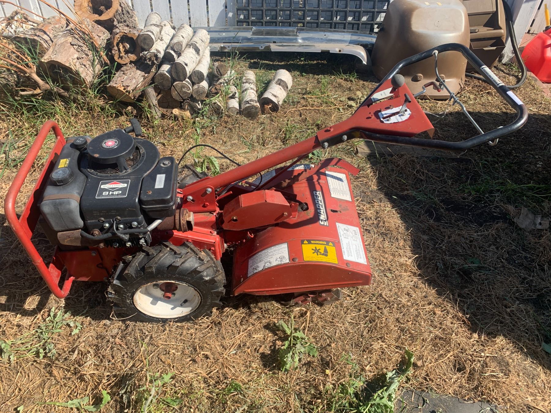 Snapper RT8 Rear Tine Rototiller Model 190702 w/ Briggs and Stratton