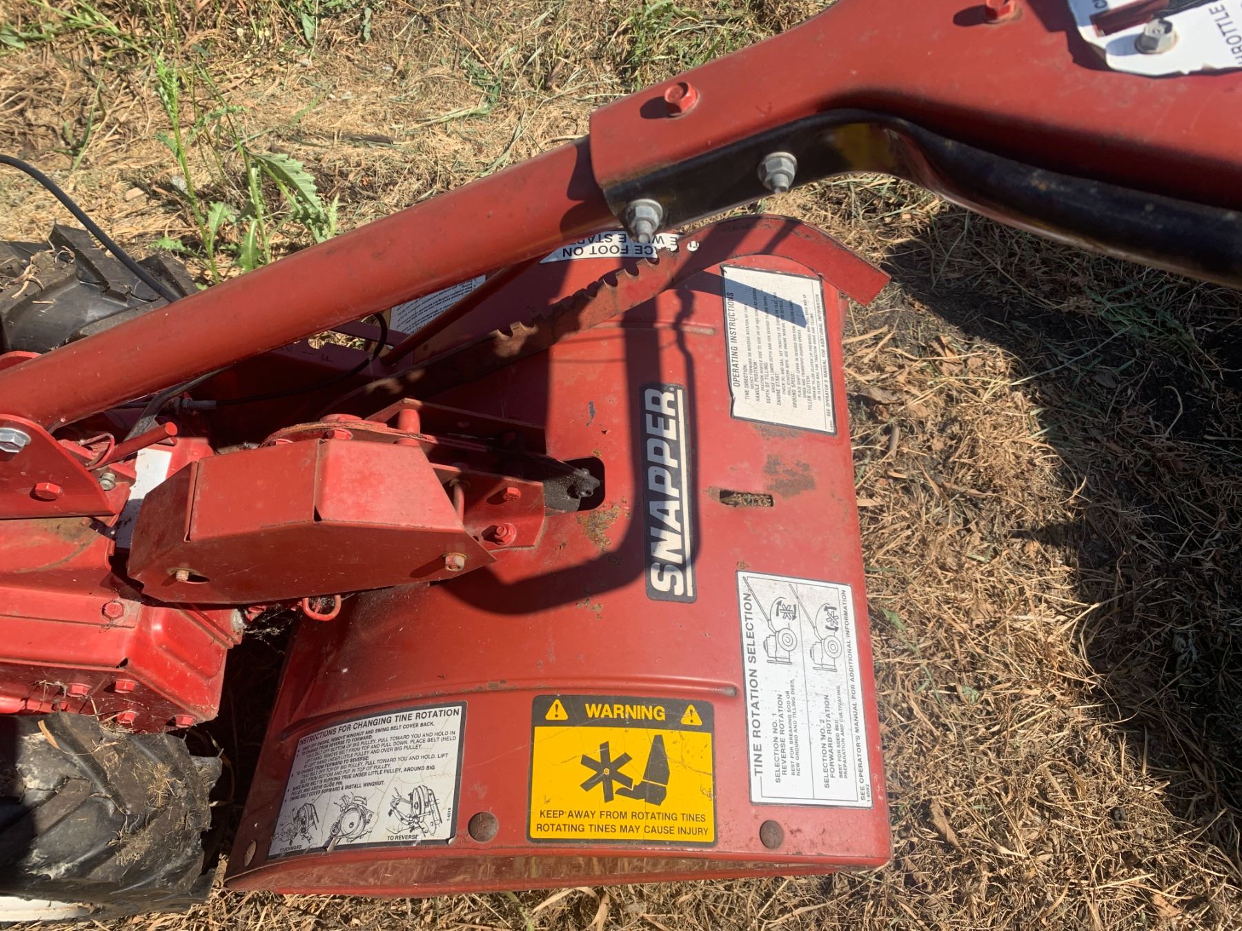 Snapper RT8 Rear Tine Rototiller Model 190702 w/ Briggs and Stratton ...