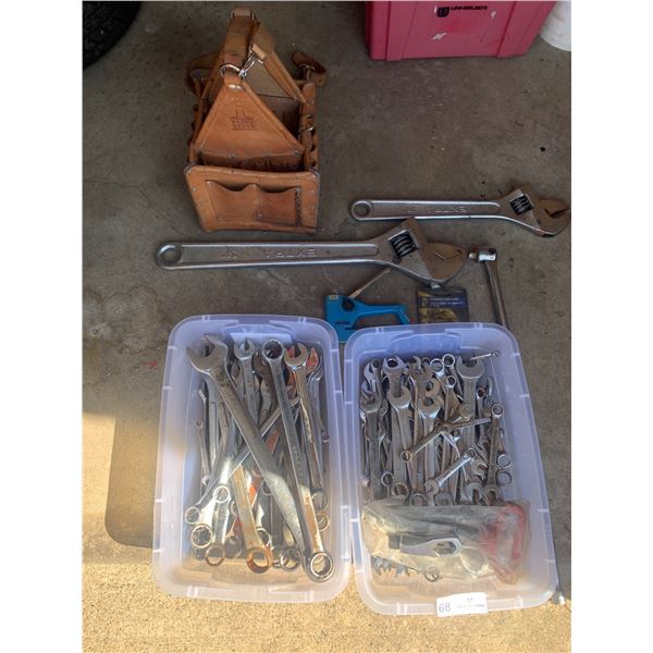 Large Assortment of Wrenches, Breaker Bar, and More!