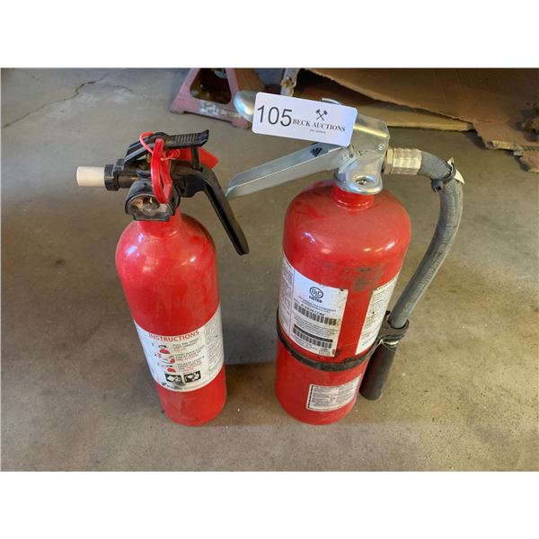 2 x Fire Extinguishers