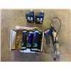 Image 1 : Lincoln Pneumatic Grease Gun with 5 x Grease Canisters and 2 x Bottles of Full Synthetic ATF