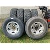 Image 1 : 4 x BF Goodrich All-Terrain T/A Tires (285/75R16) and 2 x Toyo Hiparadio ST Tires (245/75R16)