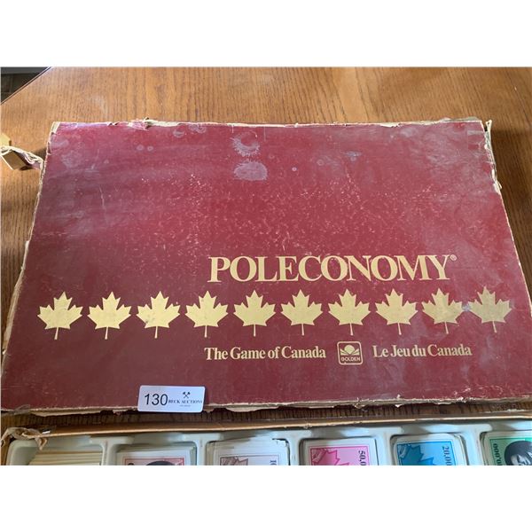 Poleconomy - The Game of Canada