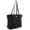 Image 1 : Prada New Vela Convertible Tote Tessuto with Studded Leather Medium