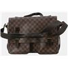 Image 1 : Louis Vuitton Damier Ebene Canvas Leather Broadway Messenger Bag