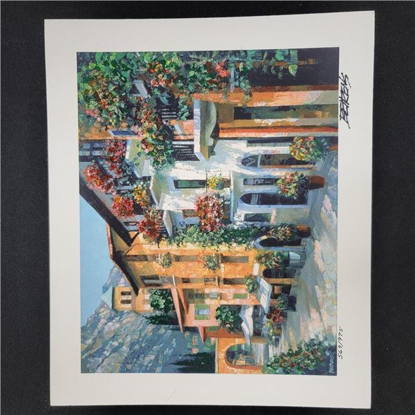 "Village Hideaway" by Howard Behrens - Signed, Numbered, & Embellished