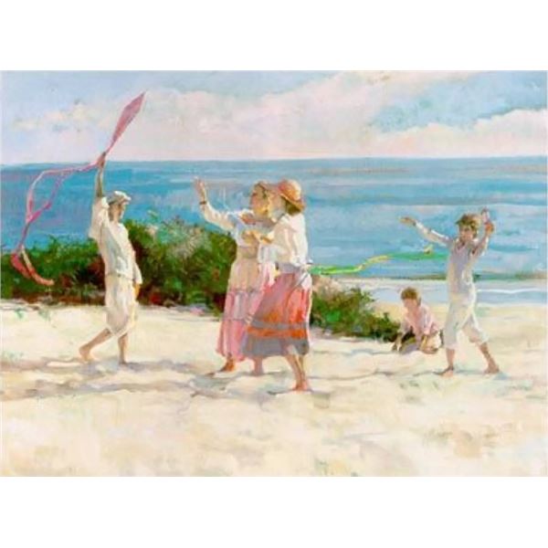 Into the Wind by Don Hatfield on canvas