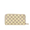 Image 3 : Louis Vuitton Damier Azur Canvas Leather Zippy Wallet